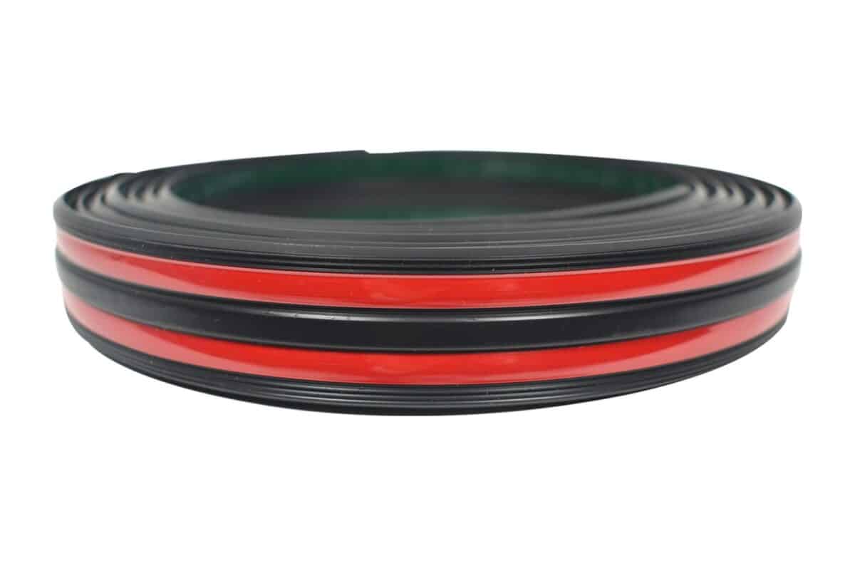 Nikelaj Şerit Ortası Kırmızı 20 MM 3 M - Görsel 1