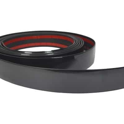 Piano Black Parlak Siyah Yapışkanlı Nikelaj 25mm - 3 metre