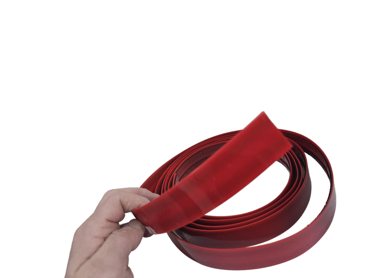 Kırmızı 30 mm Genişlik 3 Metre Uzunluk Yapışkanlı Şerit - Görsel 2